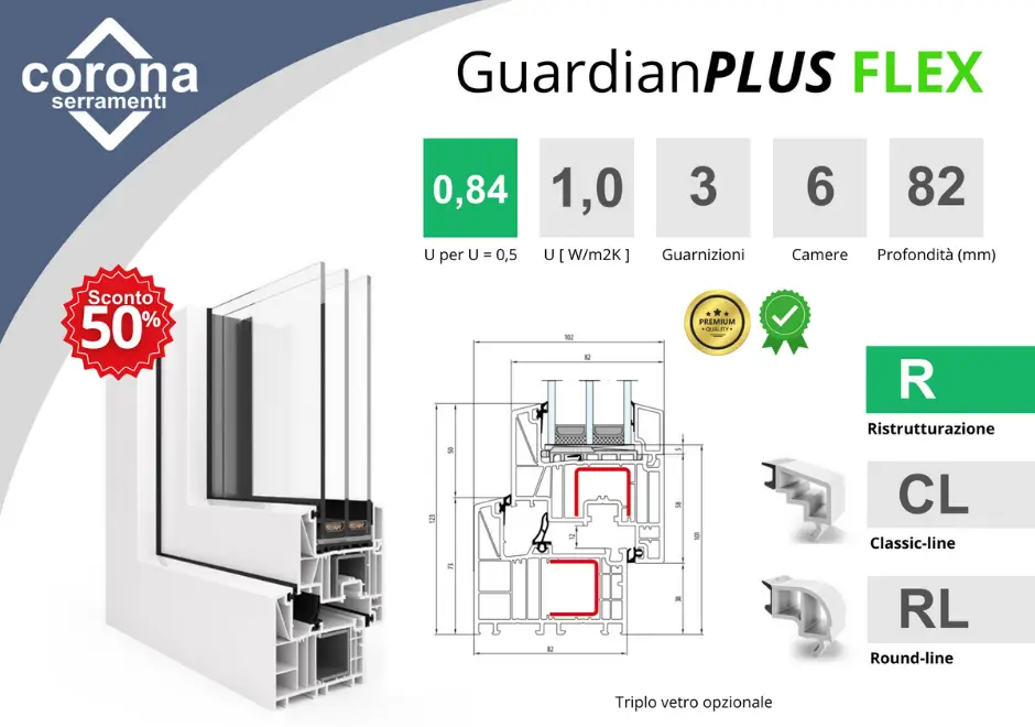 infissi vetrate scorrevoli in alluminio anodizzato grigio a taglio termico in villa a moncalieri