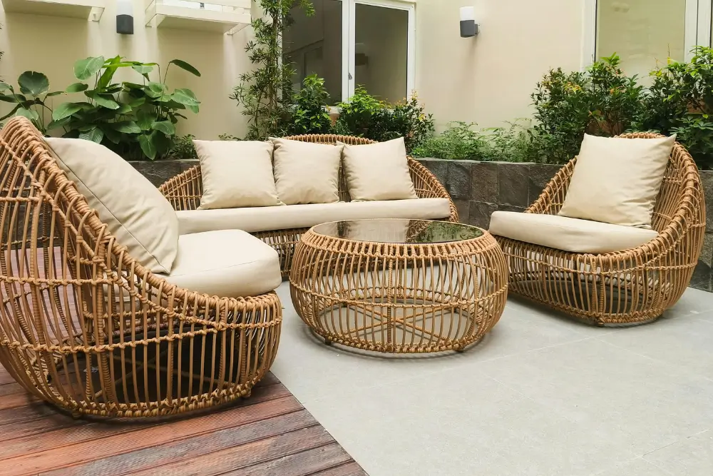 arredamento outdoor vimini corona serramenti torino e moncalieri