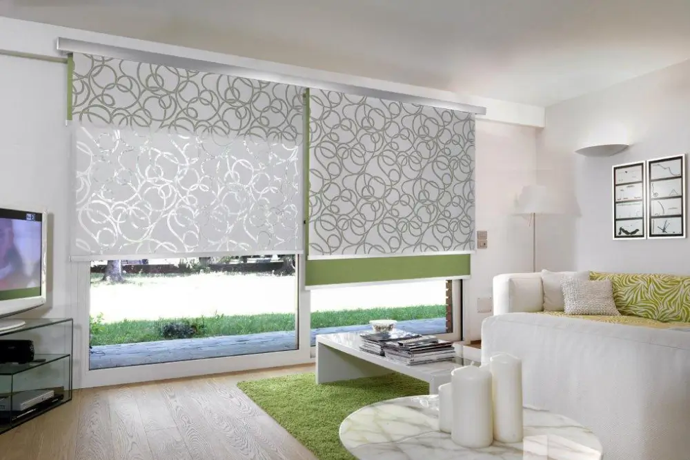 infisso in alluminio moderno con doppia anta vetrata scorrevole corona serramenti torino