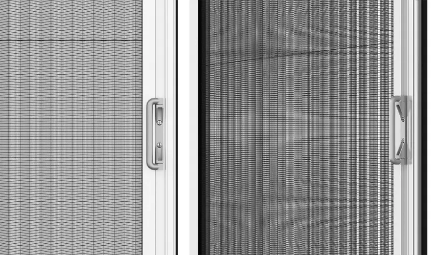 zanzariera moderna plisettata smart cassonetto maniglia by primed